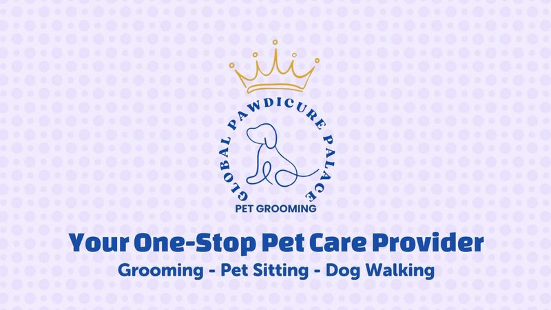 Global Pawdicure Palace grooming studio in motion.
